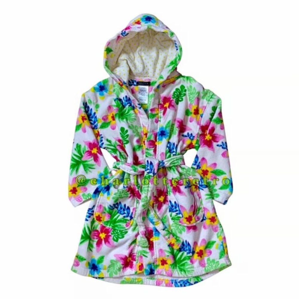 Nautica • Terrycloth Belted Robe w Hood